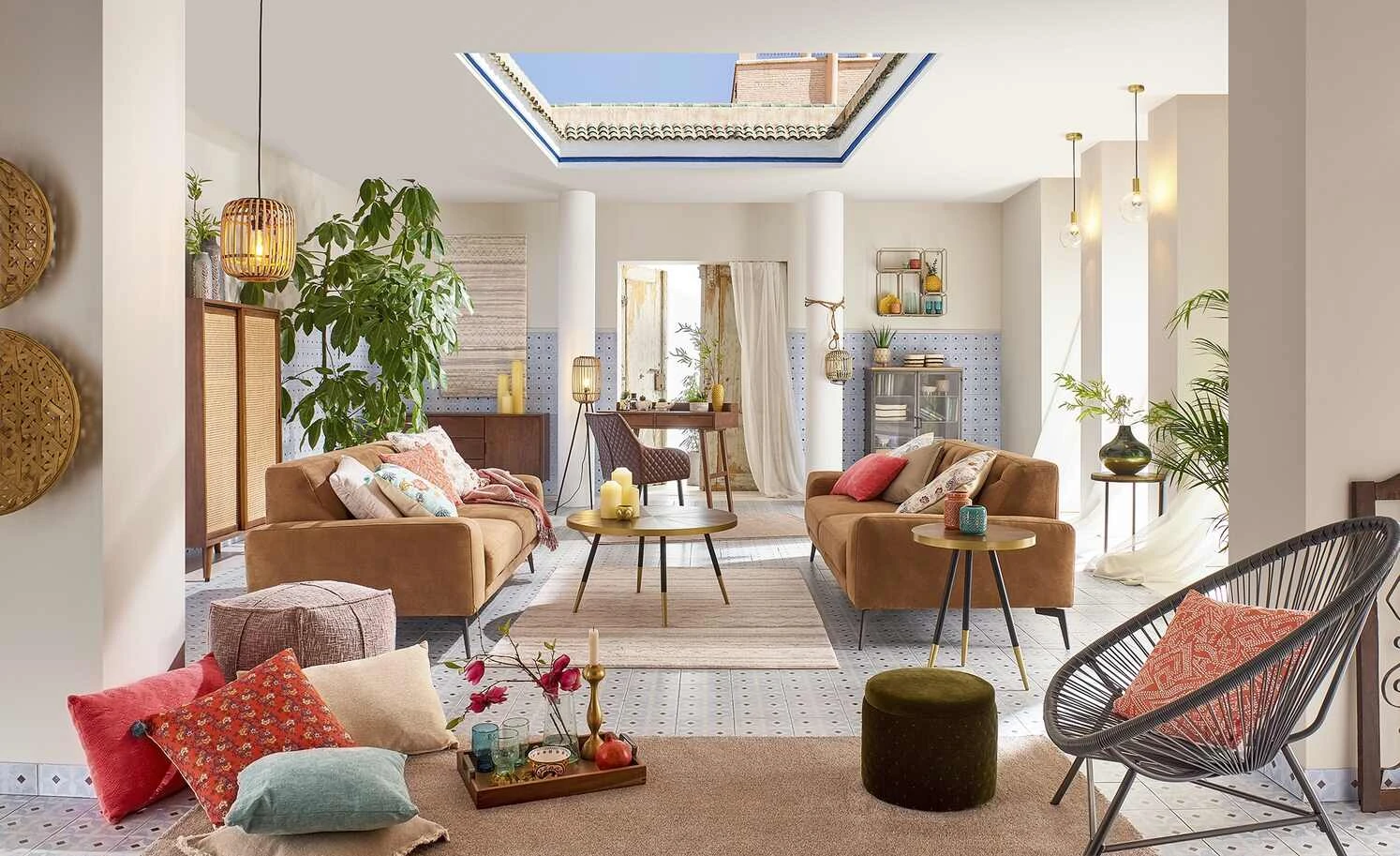 Highboard Tweed Me | Dunkelbraun 1 Highboard Tweed Me | Dunkelbraun