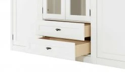 maison bleue Highboard Petit Chalet | Weiß mit Glasboden -Komm Store 13230154 10 202207111247