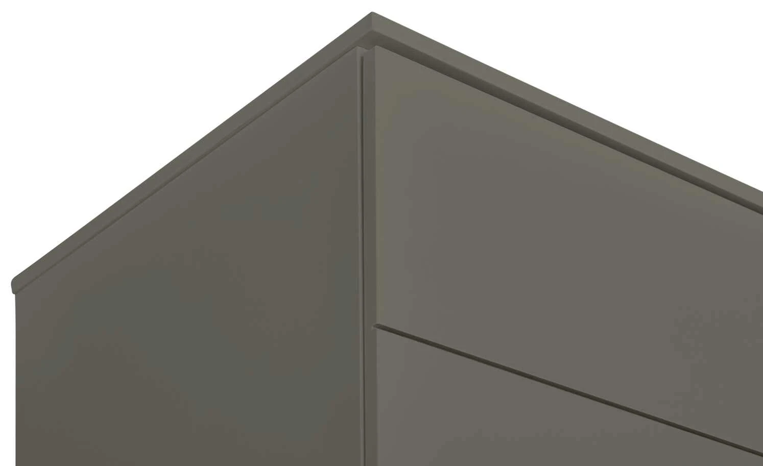 Berger & Rath Vitrine Claro | Londra (Hellgrau) links Sichtbare Rückwand gesandstrahlt 4 Berger & Rath Vitrine Claro | Londra (Hellgrau) links Sichtbare Rückwand gesandstrahlt – Bild 4