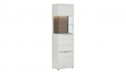 Berger & Rath Vitrine Claro | Weiß-Creme links Sichtbare Rückwand glatt -Komm Store 13230876 10 202103042233