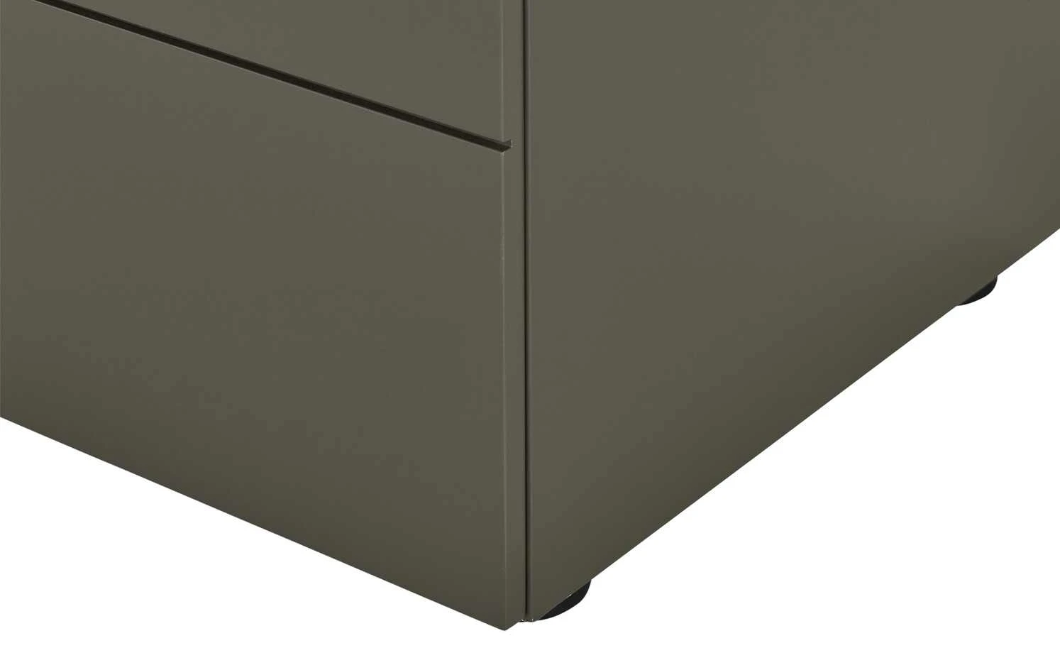 Berger & Rath Vitrine Claro | Londra (Hellgrau) Sichtbare Rückwand: Wildeiche mit Glaseinlegeböden 5 Berger & Rath Vitrine Claro | Londra (Hellgrau) Sichtbare Rückwand: Wildeiche mit Glaseinlegeböden – Bild 5