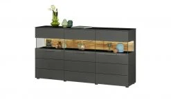 Berger & Rath Sideboard Claro | Anthrazit Sichtbare Rückwand: Wildeiche gesandstrahlt -Komm Store 13230885 3 202103051240
