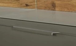 Berger & Rath Sideboard Claro | Londra (Hellgrau) Sichtbare Rückwand: Wildeiche gesandstrahlt -Komm Store 13230886 2 202103051240