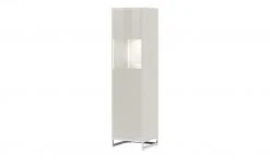 JOOP! Vitrine Gloss Cubic | Kristall-Grau Ja Edelstahl