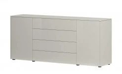JOOP! Sideboard Gloss Base | Kristall-Grau