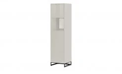 JOOP! Vitrine Gloss Cubic | Kristall-Grau Nein Schwarz