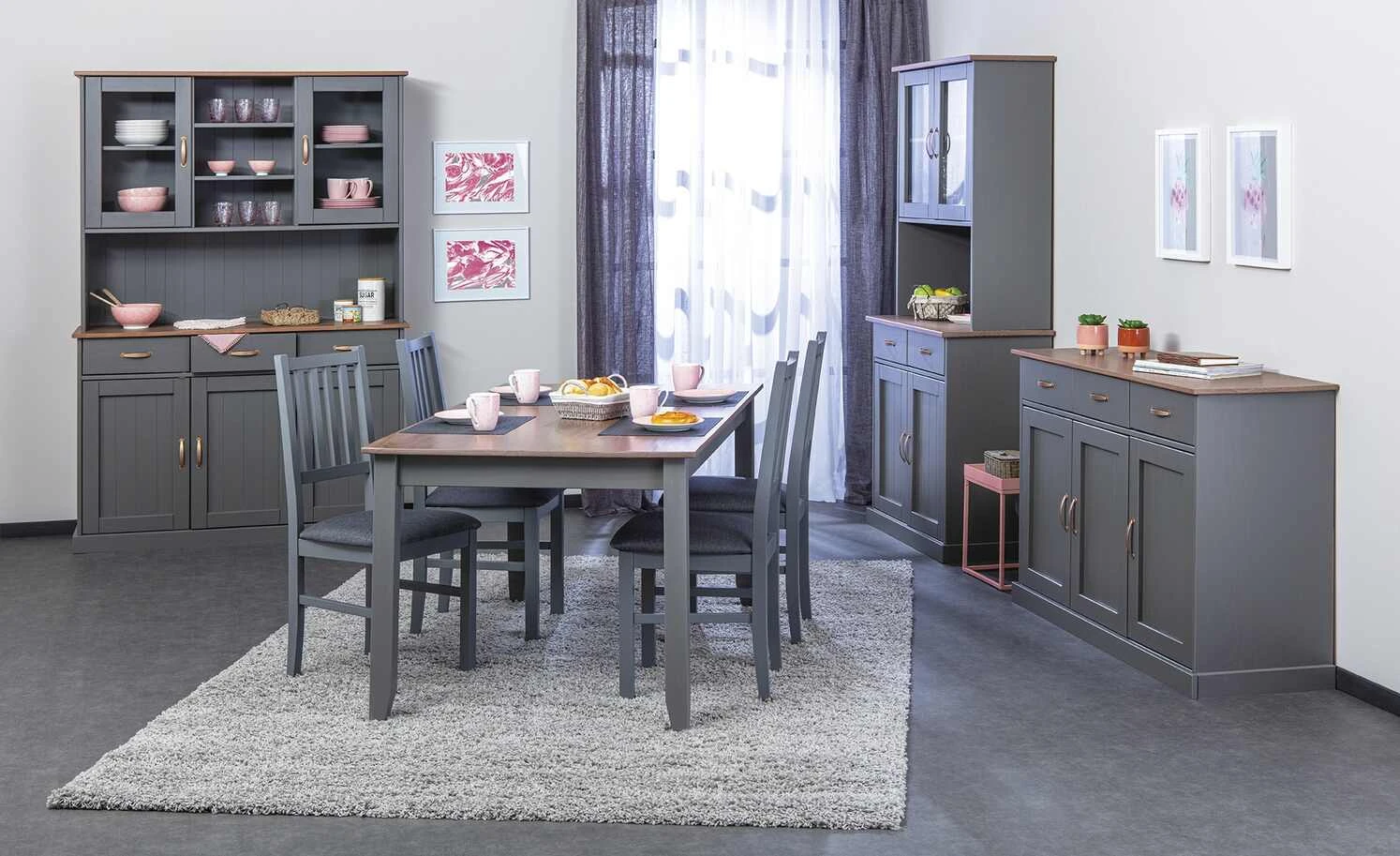 Sideboard Muslone | Grau 1 Sideboard Muslone | Grau