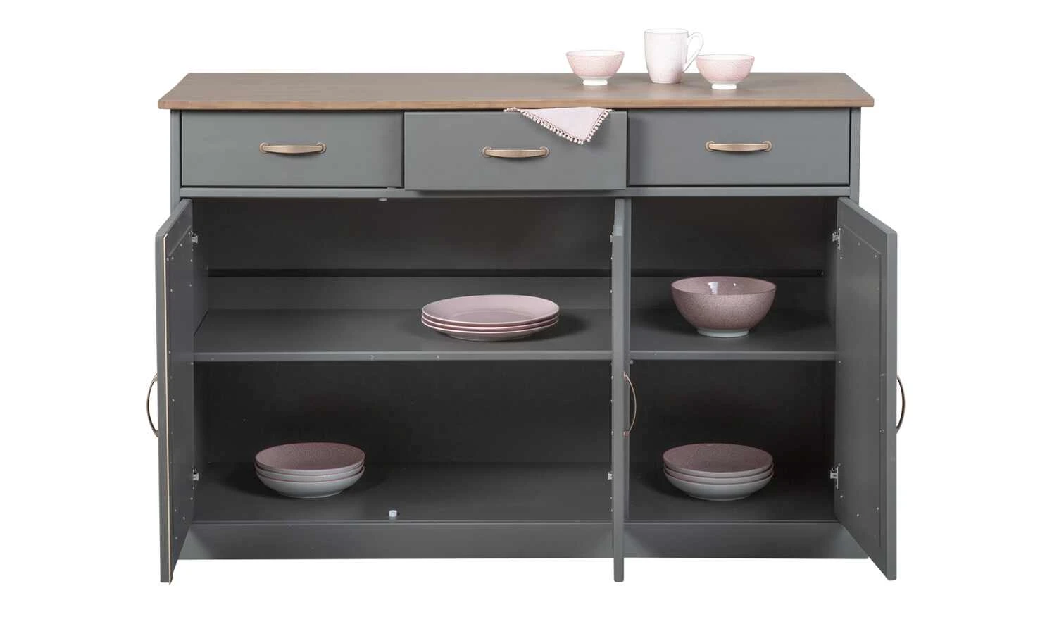 Sideboard Muslone | Grau 8 Sideboard Muslone | Grau – Bild 8