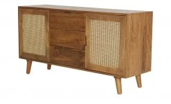 Sideboard Tweed Me | Hellbraun