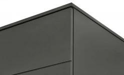 Berger & Rath Vitrine Claro | Anthrazit Sichtbare Rückwand: Natureiche Bianco ohne Glaseinlegeböden -Komm Store 13231644 3 202105272233