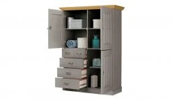 maison bleue Highboard Florian | Grau / laugenfarben Türen aus Holz 9 maison bleue Highboard Florian | Grau / laugenfarben Türen aus Holz -Komm Store 13231810 3 202108131411