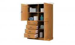 maison bleue Highboard Florian | bernsteinfarben / Weiß Türen aus Holz -Komm Store 13231811 7 202108131411