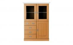 maison bleue Highboard Florian | bernsteinfarben / Weiß Türen mit Glaseinsatz 12 maison bleue Highboard Florian | bernsteinfarben / Weiß Türen mit Glaseinsatz -Komm Store 13231815 4 202108131411
