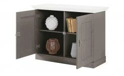 maison bleue Sideboard Florian | Grau / Weiß -Komm Store 13231825 3 202108131411