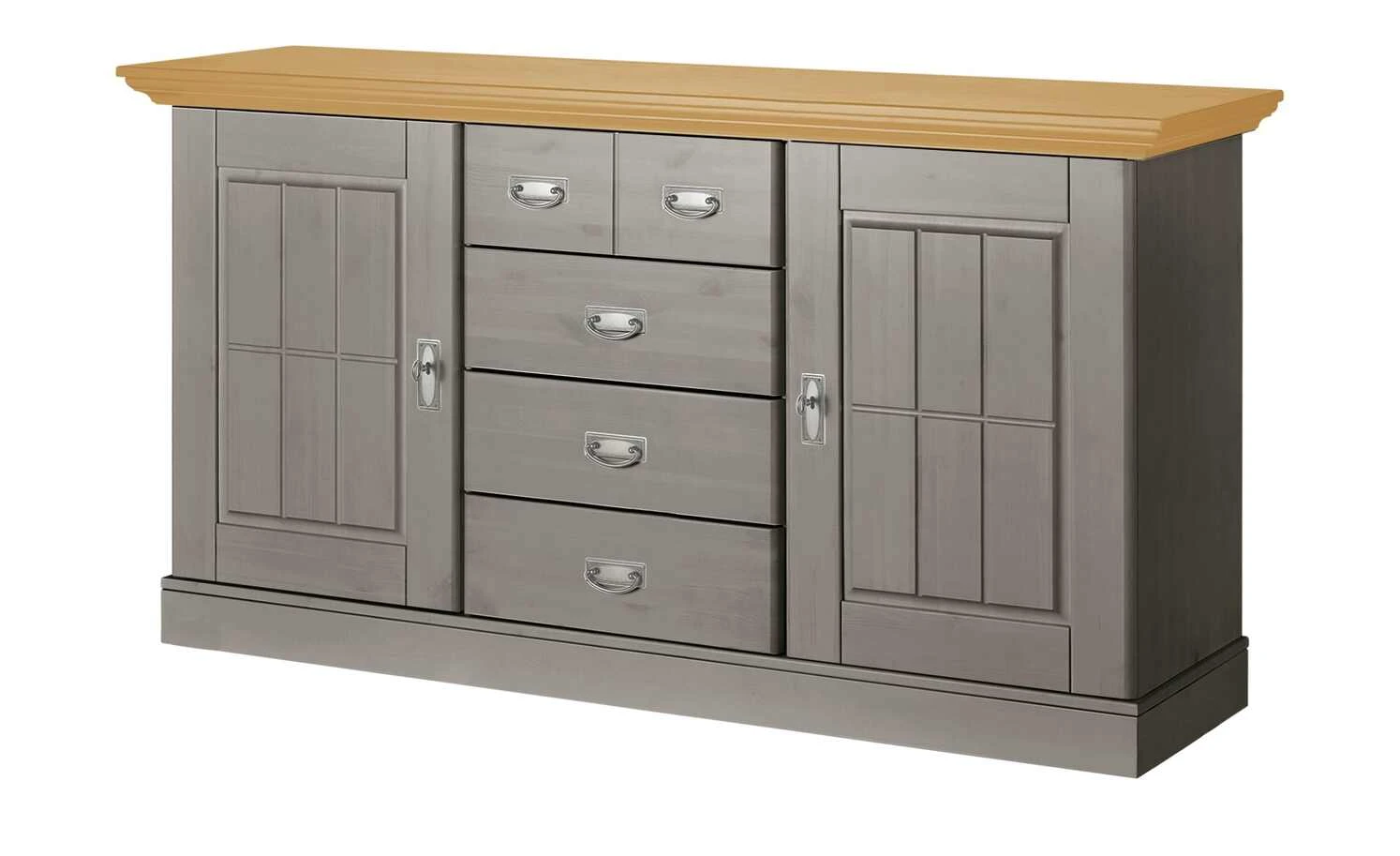 maison bleue Sideboard Florian | Grau / laugenfarben 1 maison bleue Sideboard Florian | Grau / laugenfarben