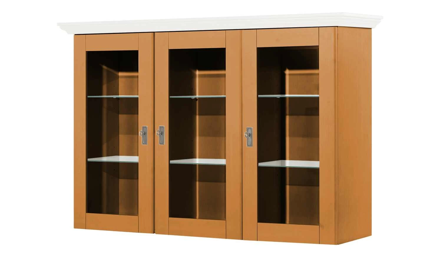 maison bleue Vitrinenaufsatz für Sideboard Florian | bernsteinfarben / Weiß 1 maison bleue Vitrinenaufsatz für Sideboard Florian | bernsteinfarben / Weiß