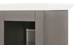 maison bleue Vitrinenaufsatz für Sideboard Florian | Grau / Weiß 11 maison bleue Vitrinenaufsatz für Sideboard Florian | Grau / Weiß -Komm Store 13231833 3 202108191248