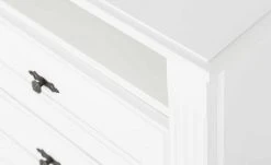 maison bleue TV-Element Petit Chalet | 119|cm Weiß / Weiß -Komm Store 13232332 5 202206231234