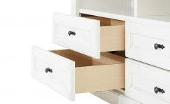 maison bleue TV-Element Petit Chalet | 119|cm VIntage Weiß / Vintage Weiß -Komm Store 13232334 4 202206231234