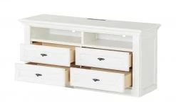 maison bleue TV-Element Petit Chalet | 119|cm VIntage Weiß / Vintage Weiß -Komm Store 13232334 9 202206231234