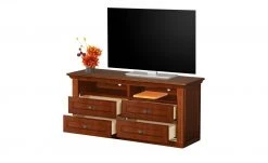 maison bleue TV-Element Petit Chalet | 119|cm Cognac antik / Cognac antik -Komm Store 13232335 11 202206231234