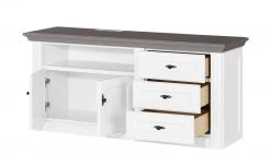 maison bleue TV-Element Petit Chalet | Weiß / Graphit -Komm Store 13232341 11 202206231234