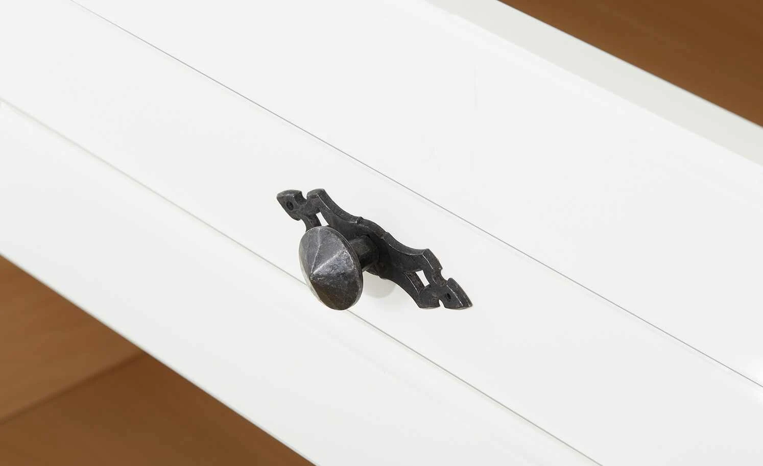 maison bleue Sideboard Petit Chalet | Weiß / Asteiche 4 maison bleue Sideboard Petit Chalet | Weiß / Asteiche – Bild 4