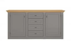 maison bleue Sideboard Petit Chalet | Graphit / Asteiche -Komm Store 13232345 2 202206232232