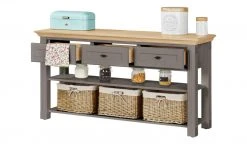 maison bleue Anrichte Petit Chalet | Graphit (Grau) / Asteiche mit Flechtkörben 10 maison bleue Anrichte Petit Chalet | Graphit (Grau) / Asteiche mit Flechtkörben -Komm Store 13232356 2 202203291236