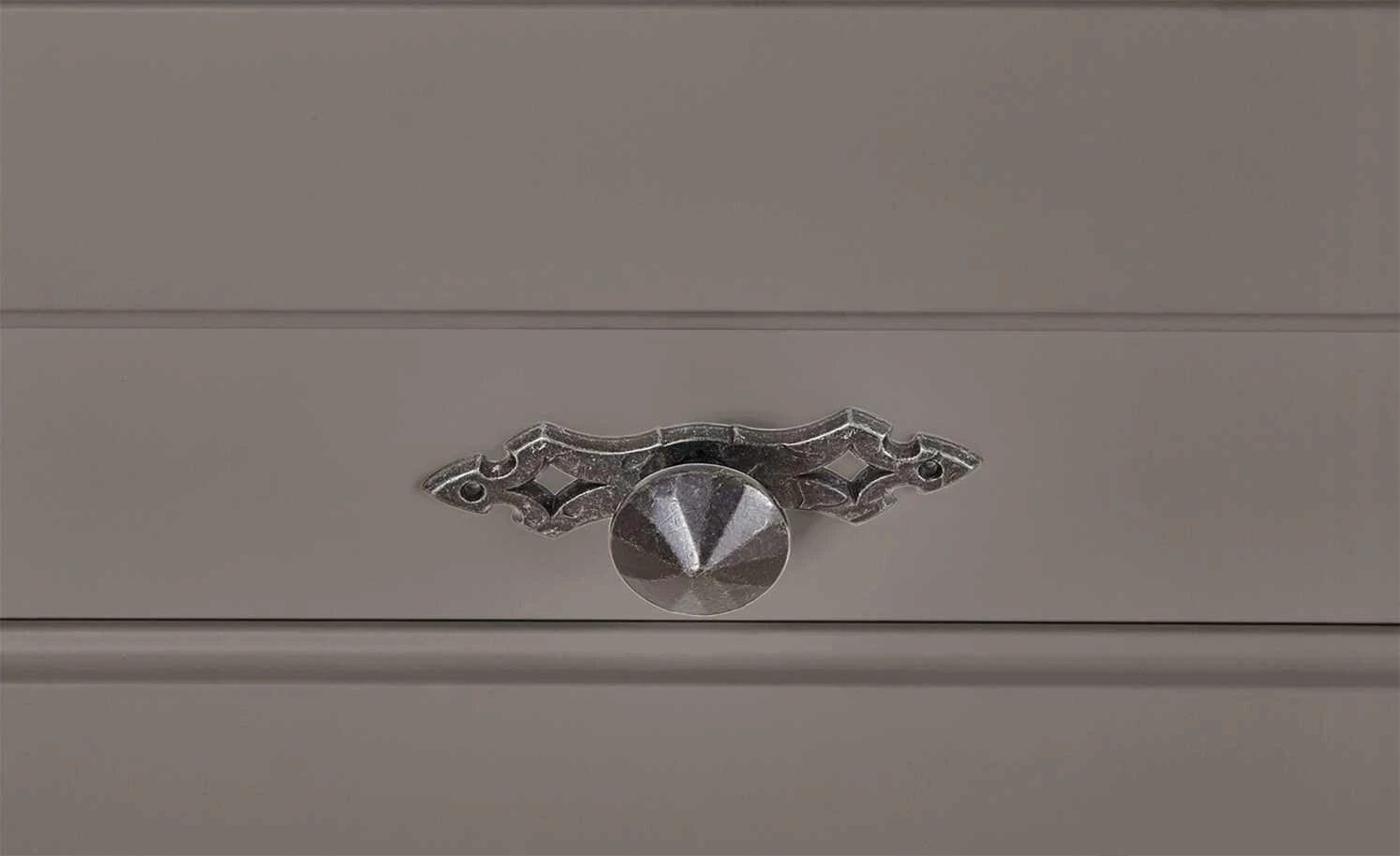 maison bleue Anrichte Petit Chalet | Graphit (Grau) / Asteiche mit Flechtkörben 6 maison bleue Anrichte Petit Chalet | Graphit (Grau) / Asteiche mit Flechtkörben – Bild 6