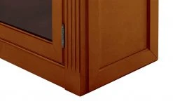 maison bleue Highboard Petit Chalet | Cognac antik (Braun) mit Glastüren -Komm Store 13232365 10 202206232232