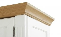 maison bleue Highboard Petit Chalet | Weiß / Asteiche mit Holzboden -Komm Store 13232374 3 202207082231