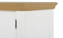 maison bleue Highboard Petit Chalet | Weiß / Asteiche mit Holzboden -Komm Store 13232374 8 202207082231