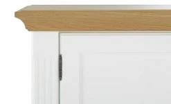 maison bleue Highboard Petit Chalet | Weiß / Asteiche mit Holzboden -Komm Store 13232374 9 202207082231