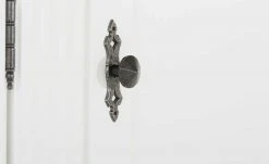 maison bleue Highboard Petit Chalet | Weiß / Graphitgrau mit Holzboden -Komm Store 13232376 10 202207111247