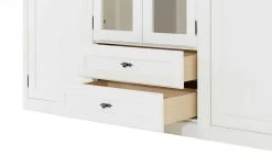 maison bleue Highboard Petit Chalet | Weiß mit Holzboden -Komm Store 13232377 6 202207111247