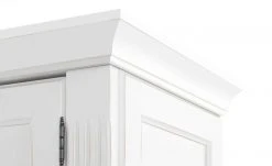 maison bleue Highboard Petit Chalet | Vintage Weiß mit Holzboden -Komm Store 13232378 3 202207111247