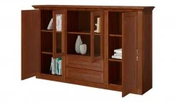 maison bleue Highboard Petit Chalet | Cognac (Braun) antik mit Holzboden -Komm Store 13232379 7 202207111247