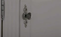 maison bleue Highboard Petit Chalet | Graphitgrau / Asteiche mit Glasboden -Komm Store 13232380 13 202207111247