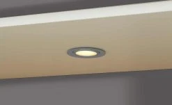 maison bleue Highboard Petit Chalet | Weiß / Graphitgrau mit Glasboden -Komm Store 13232381 13 202207111247