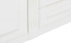 maison bleue Highboard Petit Chalet | Vintage Weiß mit Glasboden -Komm Store 13232382 11 202207111247