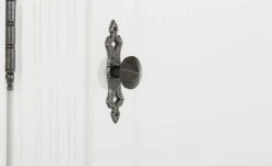 maison bleue Highboard Petit Chalet | Vintage Weiß mit Glasboden -Komm Store 13232382 14 202207111247