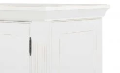 maison bleue Highboard Petit Chalet | Vintage Weiß mit Glasboden -Komm Store 13232382 16 202207111247