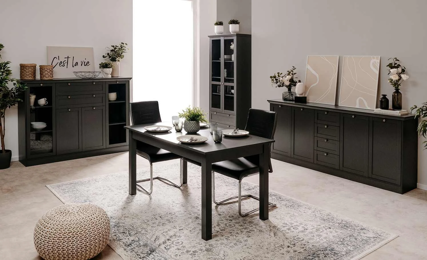 Sideboard Laurito | Anthrazit 1 Sideboard Laurito | Anthrazit