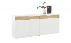 now! by hülsta Sideboard now! touch | Reinweiß / Samteiche Natur (Nachbildung) -Komm Store 13232762 3 202203222233