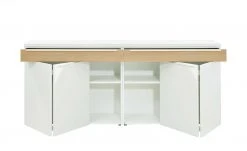 now! by hülsta Sideboard now! touch | Reinweiß / Samteiche Natur (Nachbildung) -Komm Store 13232762 4 202203222233