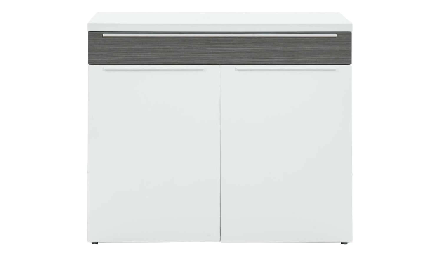 now! by hülsta Sideboard now! touch | Reinweiß / Samteiche Grau (Nachbildung) rechts 3 now! by hülsta Sideboard now! touch | Reinweiß / Samteiche Grau (Nachbildung) rechts – Bild 3