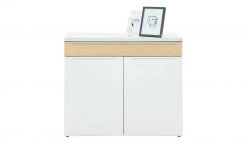 now! by hülsta Sideboard now! touch | Reinweiß / Samteiche Natur (Nachbildung) rechts -Komm Store 13232768 2 202203222233