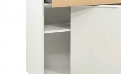 now! by hülsta Sideboard now! touch | Reinweiß / Samteiche Natur (Nachbildung) rechts -Komm Store 13232768 3 202203222233