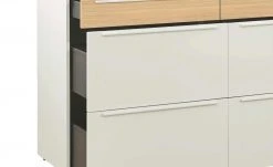 now! by hülsta Sideboard now! touch | Reinweiß / Samteiche Natur (Nachbildung) 141|cm -Komm Store 13232787 4 202203222233